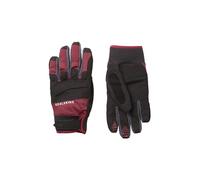 Sealskinz gant du vélo tout-terrain imperméable pour tous les temps - noir/rouge, L