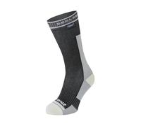 SEALSKINZ Holverstone Chaussettes de course imperméables mi-longues et légères | Noir | Taille L