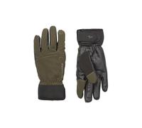 SEALSKINZ Sous-gants de tir Broome, imperméables, toutes saisons, vert olive/noir, taille M
