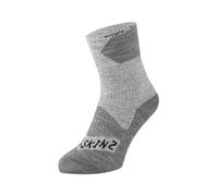 Sealskinz unisexe chaussette imperméable jusqu'à la cheville pour tous les températures - gris, S