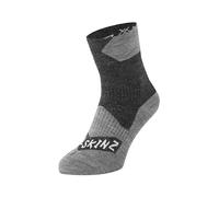 Sealskinz unisexe chaussette imperméable jusqu'à la cheville pour tous les températures - noir/gris, s