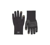 SEALSKINZ Waterproof All Weather Ultra Grip Knitted Glove Mixte Adulte, Black, FR : L (Taille Fabricant : L)