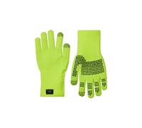 SEALSKINZ Waterproof All Weather Ultra Grip Knitted Glove Mixte Adulte, Neon Yellow, FR : M (Taille Fabricant : M)
