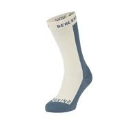 Sealskinz Waterproof Cold Weather Mid Length Sock Starston Chaussettes mi-Longues imperméables pour Temps Froid, Crème, M Mixte