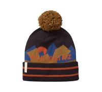 SealSkinz Waterproof Fersfield | Cold Weather Merino Wool Mountain Roll Cuff Bobble Hat Chapeau pour Temps Froid, Bleu Marine, L-XL Mixte