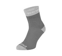 Sealskinz Waterproof Warm Weather Ankle Length Sock Wretham Chaussettes imperméables pour Temps Chaud, Gris, M Mixte