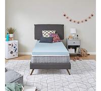 Sealy TrueForm Surmatelas en Mousse à mémoire de Forme de 7,6 cm, lit jumeau, Bleu