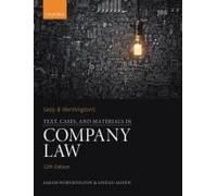 Sealy & Worthington's Text, Cases, And Materials In Company Law