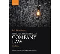Sealy & Worthington's Text, Cases, & Materials in Company Law
