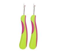 Seam Rippers Thread Cutter Stitch Unpicker 2PCS Professional Sewing Accessories for Textile Cross Stitch ABS Steel Green 12cm