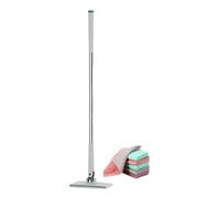 Seamless Area Transition:- 71x16x8cm Self Cleaning Floor System,Hands Free Flat Mop | Easy Automatic Pad Replacement Cleaning Moppp,for Household Apartment Kitchen Bathroom Bedroom Hard Floors