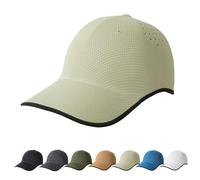 Seamless Packable Lightweight Sports Baseball Cap, for Travel, Beach Days, and Outdoor Enthusiasts (Light Green)