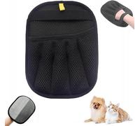 seamtop Lot De 2 Gants D'épilation for Animaux Compagnie - Électrostatique for Enlever Les Poils Chien Et Chat for Canapé, Meubles, Tapis, Siège Voiture, Vêtements