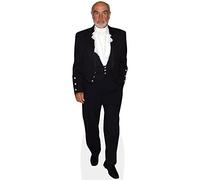 Sean Connery (Black Outfit) Silhouette en carton Grandeur Nature
