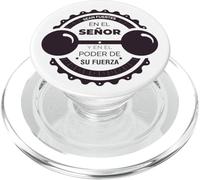 Sean fuertes en el Señor y en su Gran poder de su fuerza PopSockets PopGrip pour MagSafe