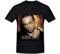 Sean Paul Dutty Rock Rock Mens Crew Neck Cotton Shirts Black S