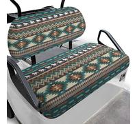SEANATIVE Aztec Horse Housses de banc respirantes pour chariot de golf - Couverture de siège de voyage pour 2 personnes - Antidérapantes - Accessoires pour voiturette de golf - Pour homme et femme