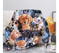 SEANATIVE Couverture décorative extra douce, réversible, légère et pelucheuse pour canapé, lit, bureau, 3XL