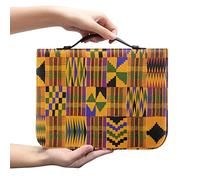 SEANATIVE Housse de Bible africaine en cuir pour femme - Style ethnique