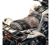 SEANATIVE Housse de siège de moto avec motif loup - Imperméable - Respirante - Rembourrée - Accessoire à quatre roues - Ajustement universel pour la plupart des véhicules
