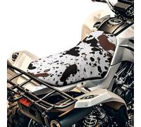 SEANATIVE Housse de siège de moto motif léopard - Accessoires universels imperméables et élastiques - Pour sports motorisés - Coussin rembourré respirant