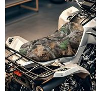 SEANATIVE Housse de siège de moto pour moto de chasse - Coussin de siège passager respirant rembourré - Housse de protection à quatre roues - Accessoires compatibles avec la plupart des modèles