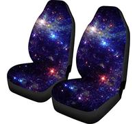 SEANATIVE Housse de siège de voiture pour femme - Motif ciel - Convient à la plupart des voitures - Anti-poussière
