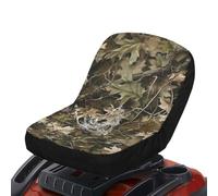 SEANATIVE Housse de siège imperméable pour tondeuse à gazon 3D - Motif camouflage - Pour la chasse - Pour véhicules agricoles lourds, chariots élévateurs, tracteurs et tondeuses à gazon