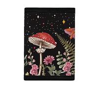 SEANATIVE Joli portefeuille durable pour enfants, porte-monnaie, porte-monnaie, poche pour argent, pour adolescentes, filles et garçons, Champignon rouge., Taille unique