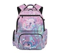 SEANATIVE Sac à dos d'école pour enfants de 43,2 cm avec poches multiples, Dinosaure astronaute, Sac à dos tyrolien