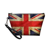 SEANATIVE Trousse de toilette multifonction avec poignée Motif drapeau anglais