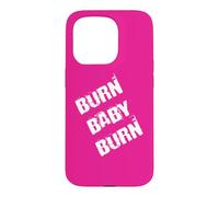 Séance d'entraînement Physique Burn Baby Burn Gym Coque pour iPhone 15 Pro