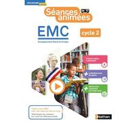 Nathan – Séances animées EMC Cycle 2 : Guide + 33 séances animées et fiches élève – Programme 2024