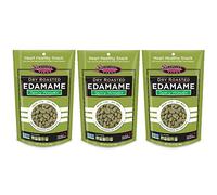 Seapoint Farms Dry Roasted Edamame, Wasabi, 3.5-Ounce Pouches (Pack of 3)