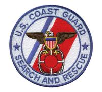 Search and Rescue SAR US Coast Guard Écusson brodé à coudre