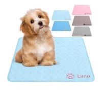 SearchI Tapis rafraîchissant pour Chiens Personnalisé Portable Auto-refroidissant Tapis Plus Durable, Résistant Aux Rayures, Tapis pour l'été Multifoncitonnel