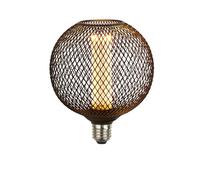 Searchlight Source de lumière en gaze Lampy noir Ø 12cm - 16003BK