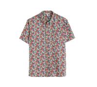 Seasalt Cornwall Chemise 'Blue Heron' bleu marine / vert / rouge / blanc, Taille XL