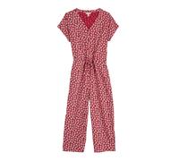 Seasalt Cornwall Combinaison 'Rose Trellis' rouge sang / blanc cassé, Taille XL