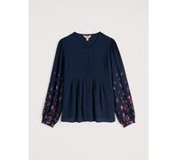 Seasalt Cornwall Seasalt Cornwall Blue High Woods Shirt Blue 14 R