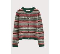 Seasalt Cornwall Seasalt Cornwall Green Percella Cove Fair Isle Cardigan