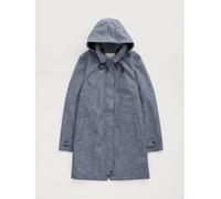 Seasalt Cornwall Seasalt Cornwall Grey 100% Cotton Cloudburst Waterproof Trench Coat
