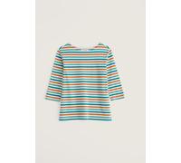 Seasalt Cornwall Seasalt Cornwall White/Blue Sailor Top