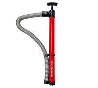 SeaSense Hand Bilge Pump - Self-Priming, Manual Bilge Pump for Water Removal on Small Boats, Kayaks, Canoes, Bilges Or Any Place Water Collects, Red/Black