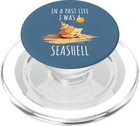 Seashell Collector Past Life Éventail de coquillages Océan Plage Sable PopSockets PopGrip pour MagSafe
