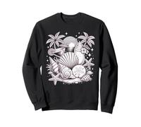 Seashells Girls Trip Summer Sunshine Beach Vacances Sweatshirt