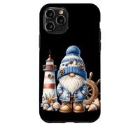 Seaside Boat Captain GNOME for Men with Lighthouse at Ocean Coque pour iPhone 11 Pro