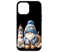 Seaside Boat Captain GNOME for Men with Lighthouse at Ocean Coque pour iPhone 12 Pro Max