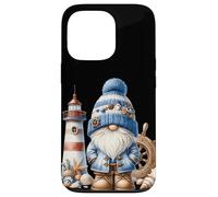 Seaside Boat Captain GNOME for Men with Lighthouse at Ocean Coque pour iPhone 13 Pro