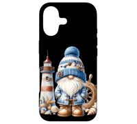 Seaside Boat Captain GNOME for Men with Lighthouse at Ocean Coque pour iPhone 17